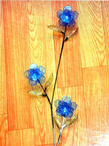 acrylic flower