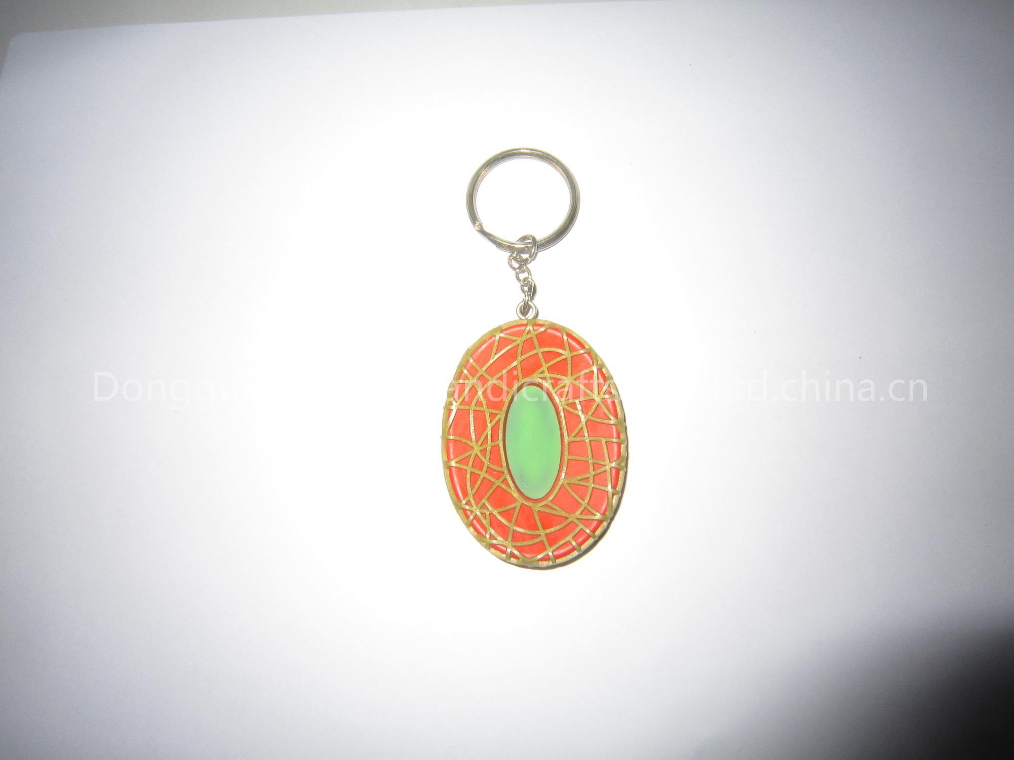 Silicone keychains