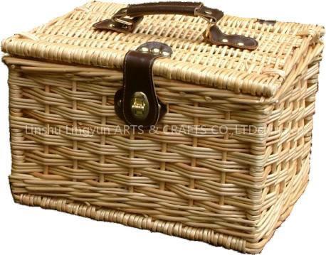 willow hamper basket(LY09-21PC)