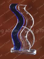 crystal candleholder