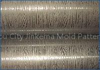 shutter two-sided to patterned roller