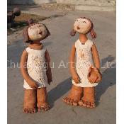 Clay Figurine-Girl
