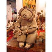 Clay Figurine-Woman