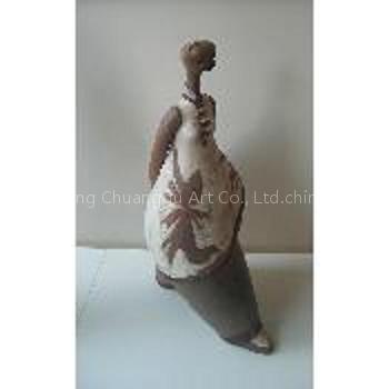 Clay Figurine-Fair Lady