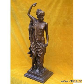 Bronze God Statue