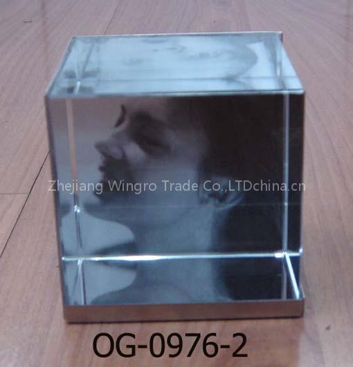 crystal photoframe