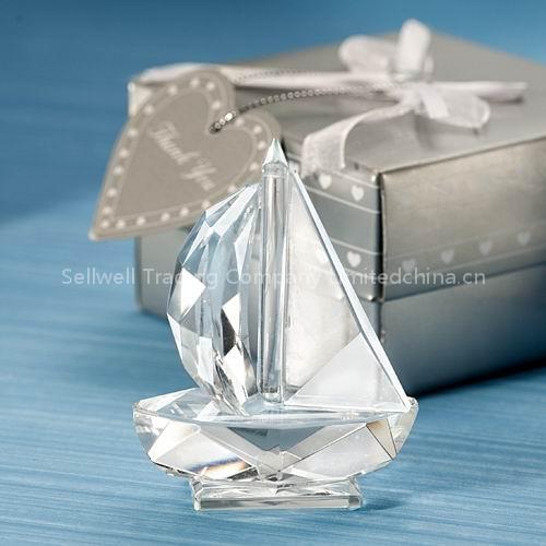Choice Crystal Sailboat