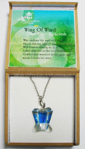 Fashion Jewelry- Crystal Perfume Necklace
