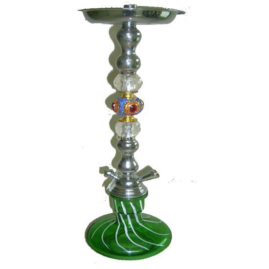 green medium hookah
