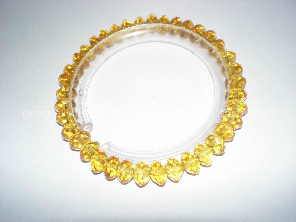 crystal topaz bracelet