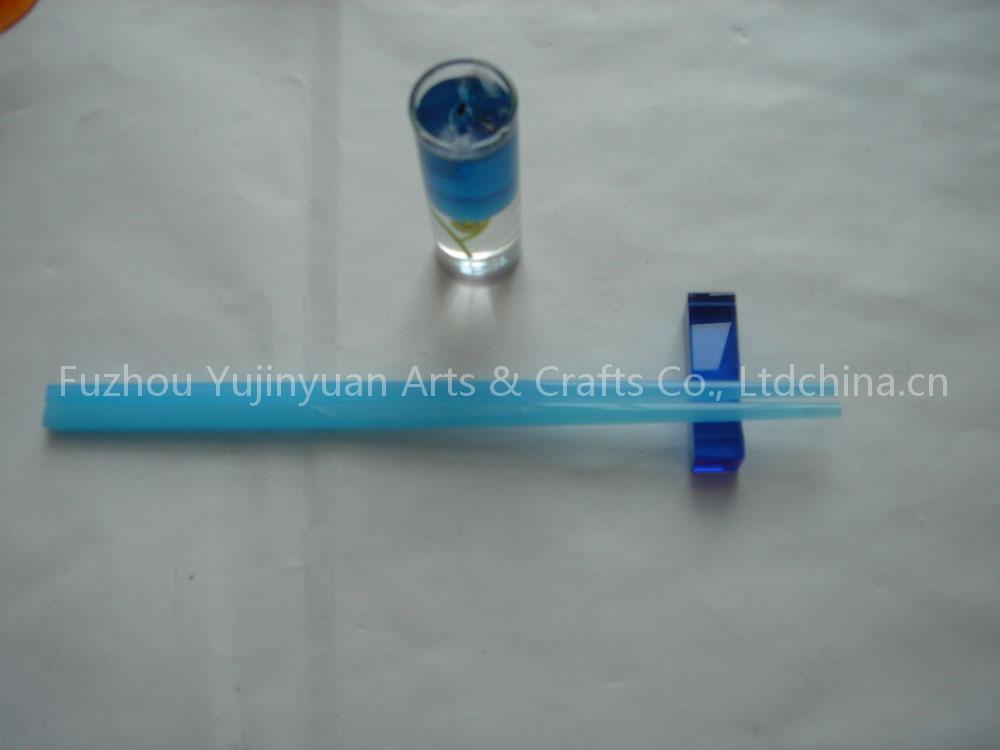 stylish crystal chopsticks