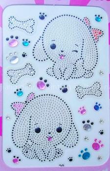 crystal sticker,rhinestone sticker,mobile phone sticker
