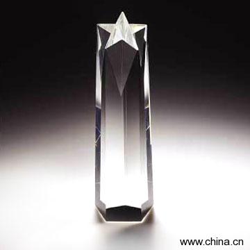 Sword Award with Black Glass Base