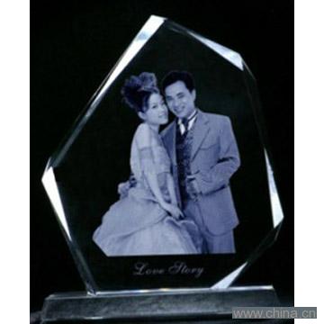 Photo-Crystal Portrait