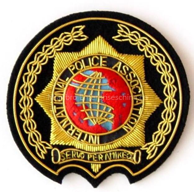 Bullion Wire Badges