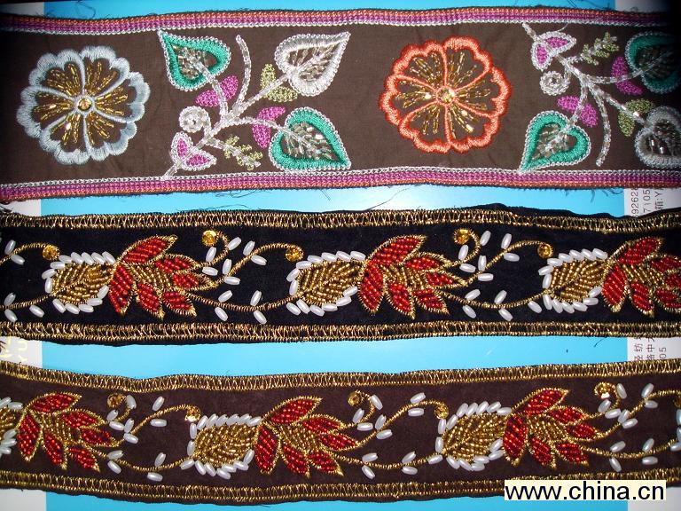 Embroidery book pearl