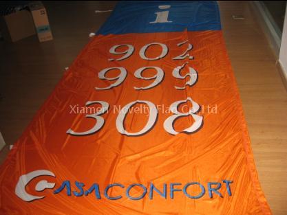 Superknit large flag and banner