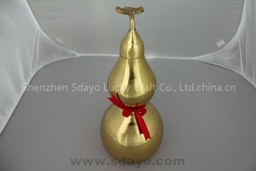 Brass gourd craft