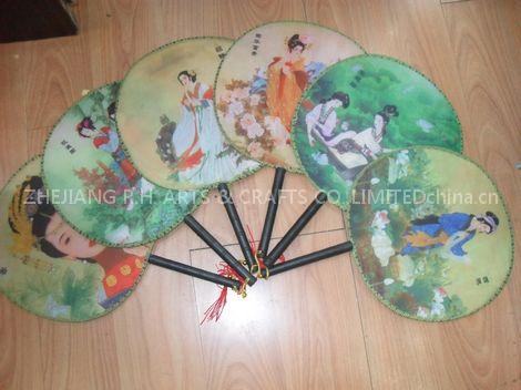 Handfans wedding favors fabric handfans Spanish fans wooden fans feather fans silk fans paper fans
