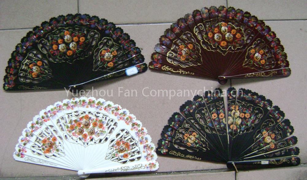 spanish wood fan