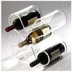 Acrylic wine display rack