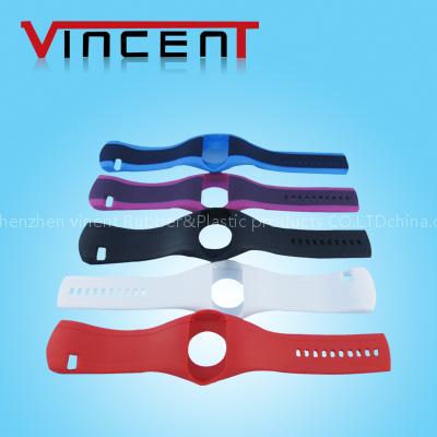 silicone bracelet watch