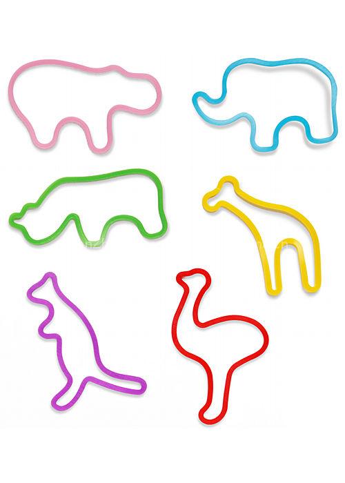 Zoo Animal Shape Silly Bandz