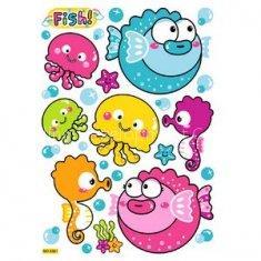 Childrens Wall Stickers 5321 Glitter Sticker For Kids