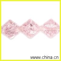 China crackle glass beads