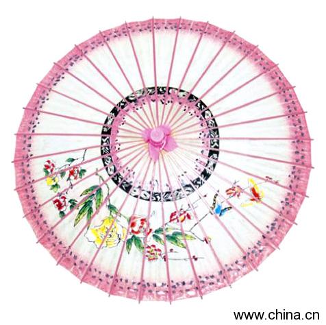 Lacquered & Waxed Paper Umbrella