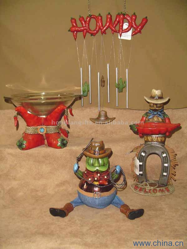 Polyresin Star Candle Holder
