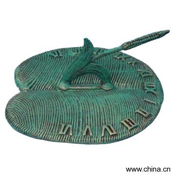 Cast Iron Sundial