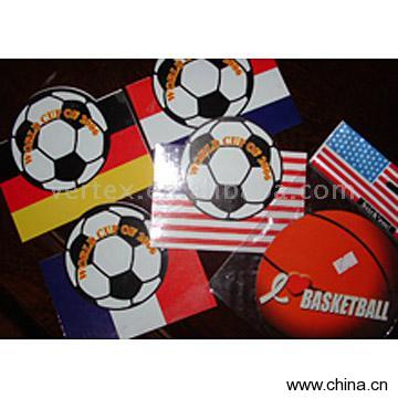 Magnetic PVC Sticker and Novelty Sticker