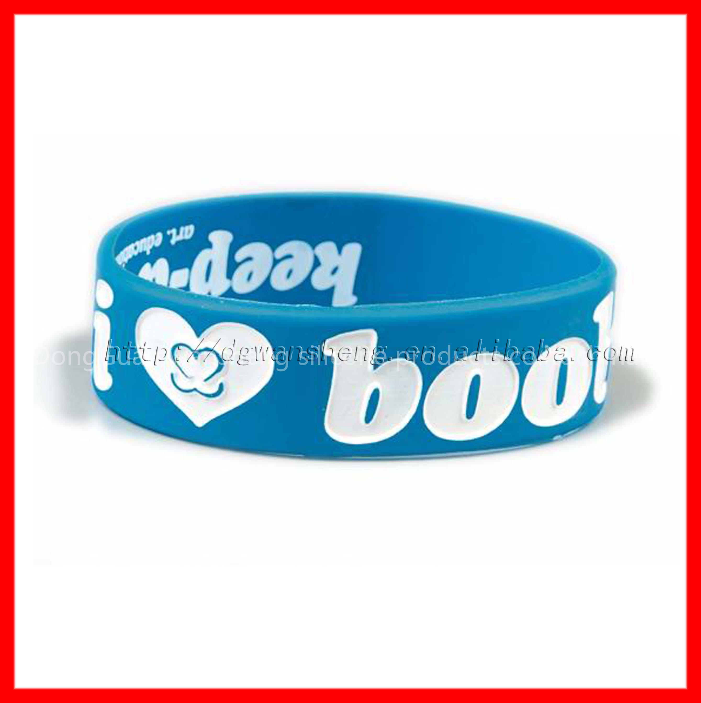 silicone rubber bracelet