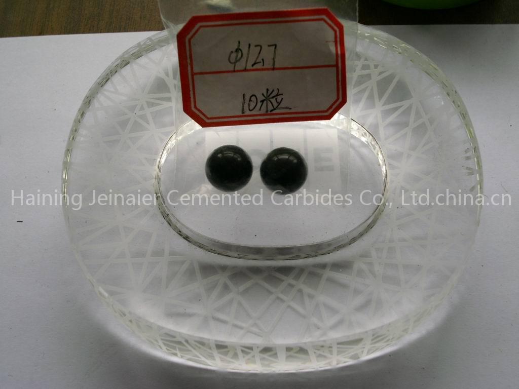 Black glass ball