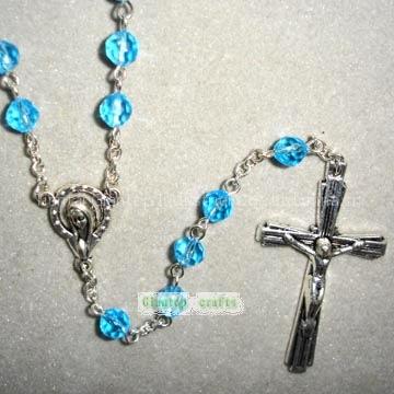 Holy rosary necklace