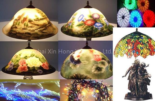 hand painting lamp