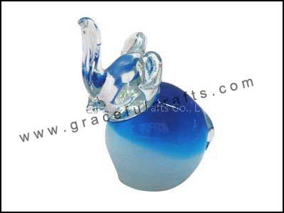 Colored glaze handicraft