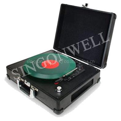 portable USB turntable player