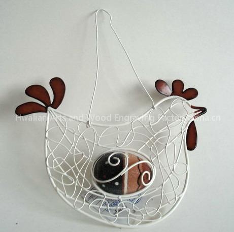 Iron Hen Wall Decoration
