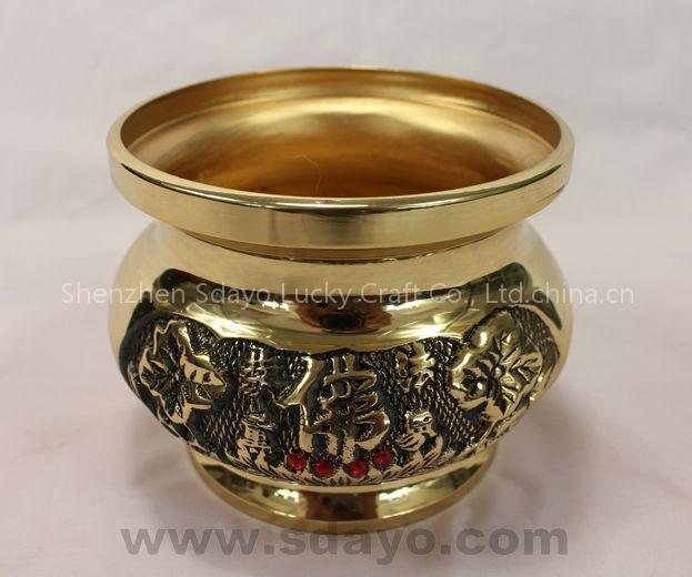 Buddha censer, incense burner (with jewel)