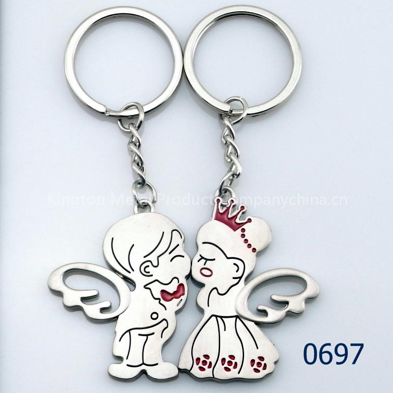 Angel couple Keychain