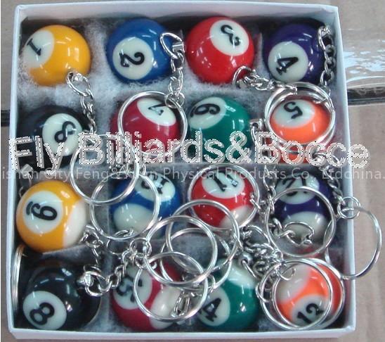 Pool Ball keychain