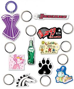 PVC keychain