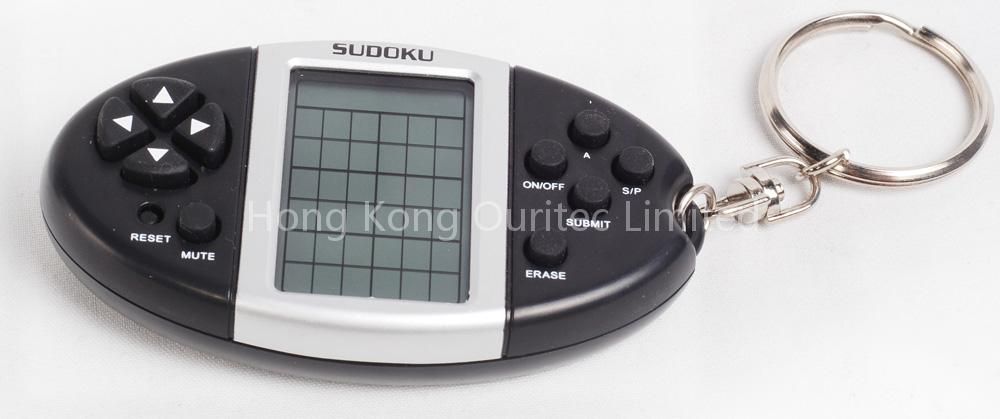 Fancy Novelty Keychain Sudoku Number Puzzle Game