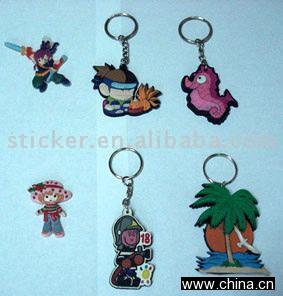 Rubber Key Chain