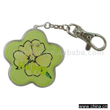 Solar Energy LED Key Buckle