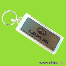 Waterproof Solar Powered Flashing LCD Keychain