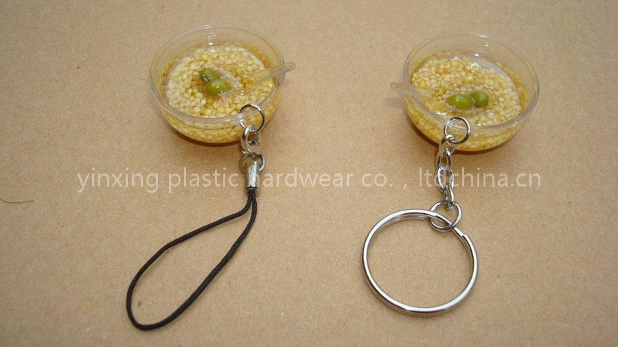 pvc keychain/plastic keychain