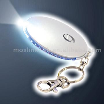 UFO LED Keychain